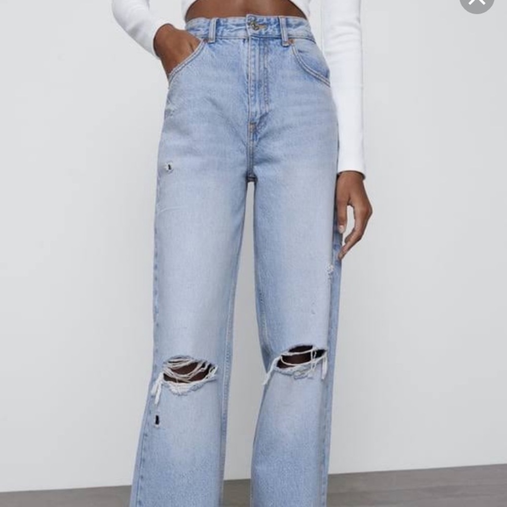 NWT Zara wide leg jeans